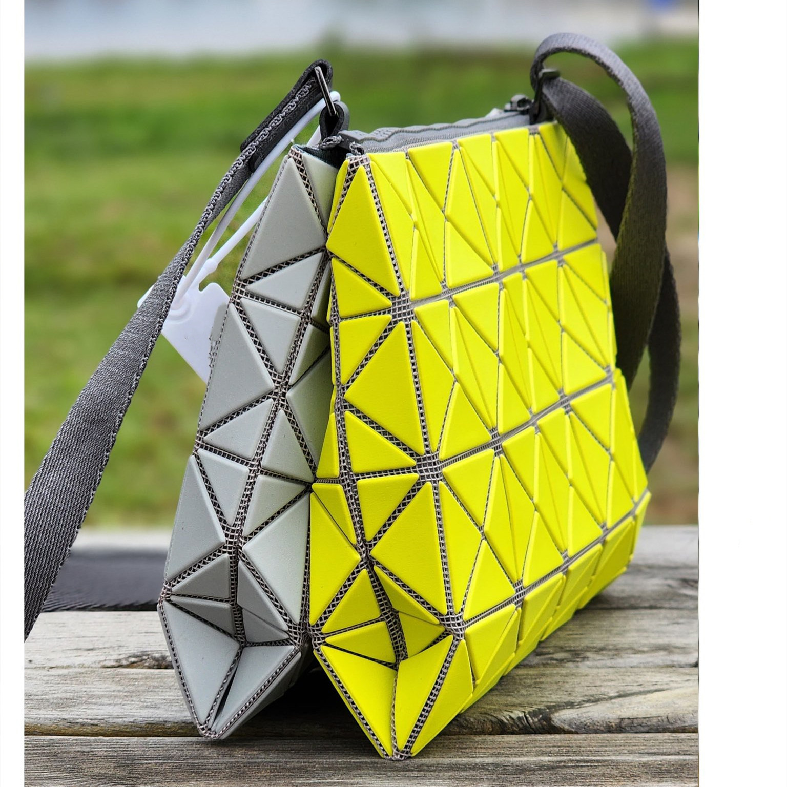 Picture of 2024 Original March New Gemini Color-matching Handbag Frosted Crossbody Small Square Box Shoulder Underarm Women's Bag