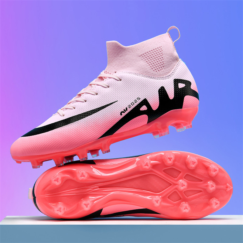 Ronaldo Assassin 15 Football Shoes for Men and Women Broken Nail ag Short Nail Spike Children Boys Primary School Students Adult Competition Training
