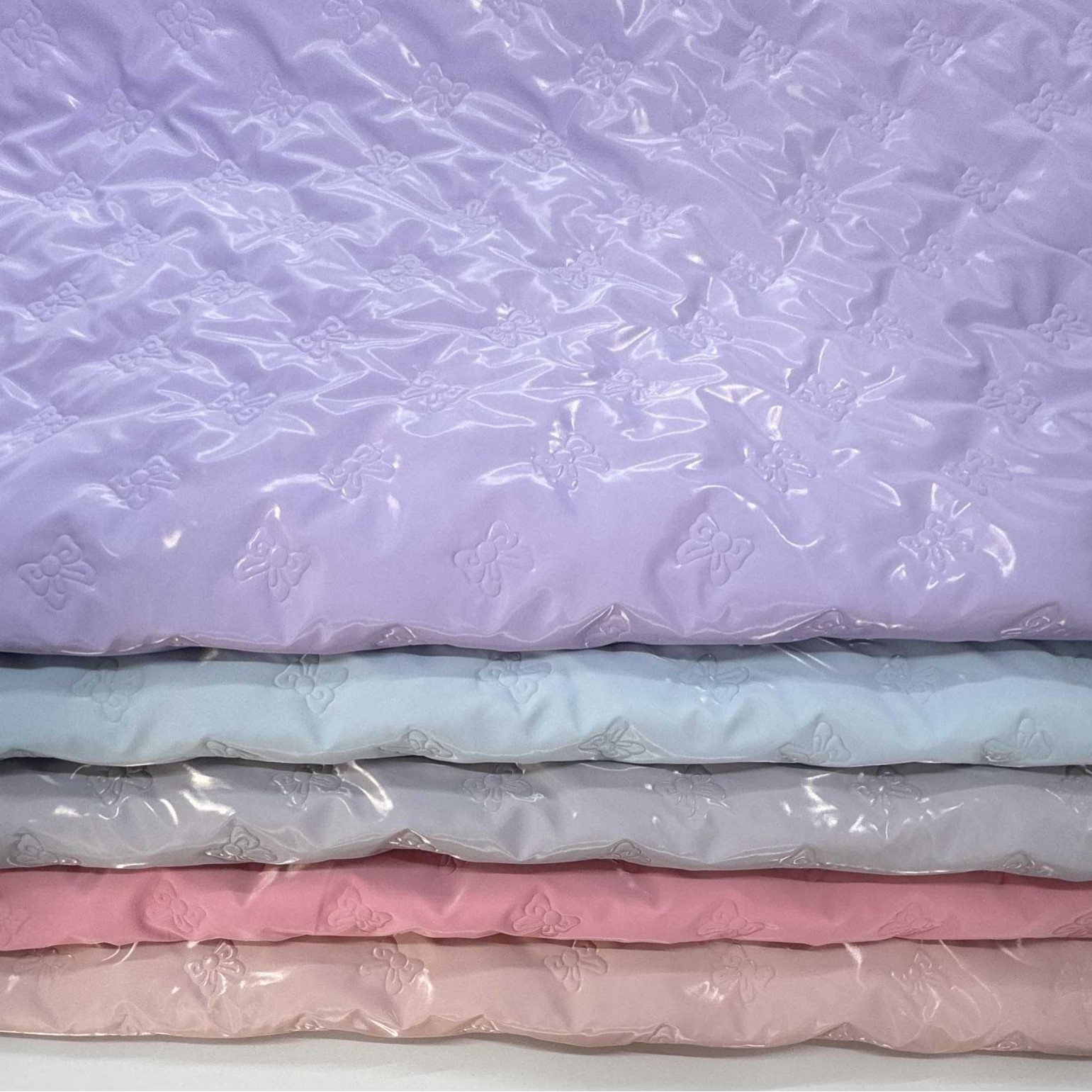 Ultra-Fine Bow Quilted Cotton Polyester Fabric, Cosmetic Bags, Hats, Pets, Outdoor Products, Fabrics