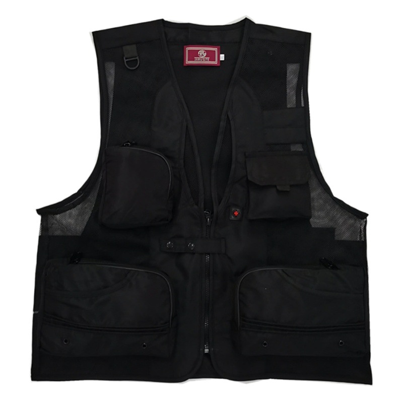Gariest Fashion Sports Vest Multi Magic Pocket Photography Fishing Tooling Summer Mesh Breathable Vest
