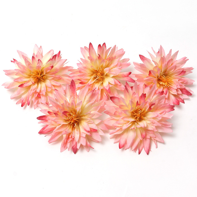 Picture of Pink simulation flower wedding shooting props handmade DIY hair accessories decoration Amazon flower box material