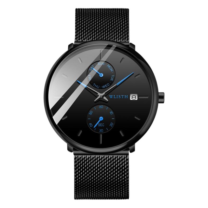 WALIS Foreign Trade Cross-border Men's Watch Simple Student Watch Business Men's Watch Multifunctional Calendar Quartz Watch Wholesale