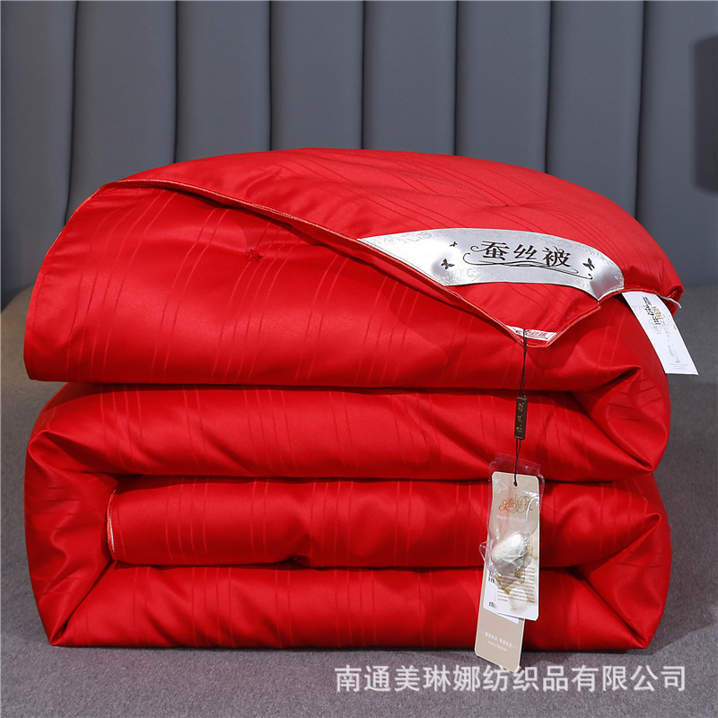 Picture of Mercury Home Textiles Silk Quilt Pure Cotton Silk Quilt 60% Cotton Feather Silk Quilt Mulberry Silk Quilt Spring and Autumn Double Quilt