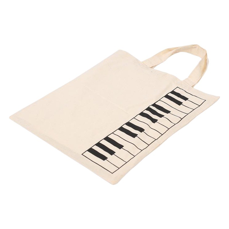 European and American Popular Cotton Small Spectrum Bag Amazon Cross-border Cotton and Linen Piano Key Small Spectrum Bag Student Handbag