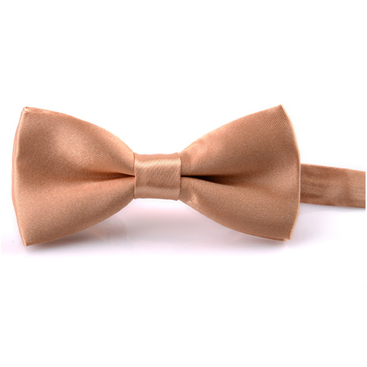 Picture of Korean Style Imitation Silk Bow Tie Men's and Children's Fashionable baby Solid Color Bow Tie Bow Tie Kindergarten Primary School Students Bow Tie