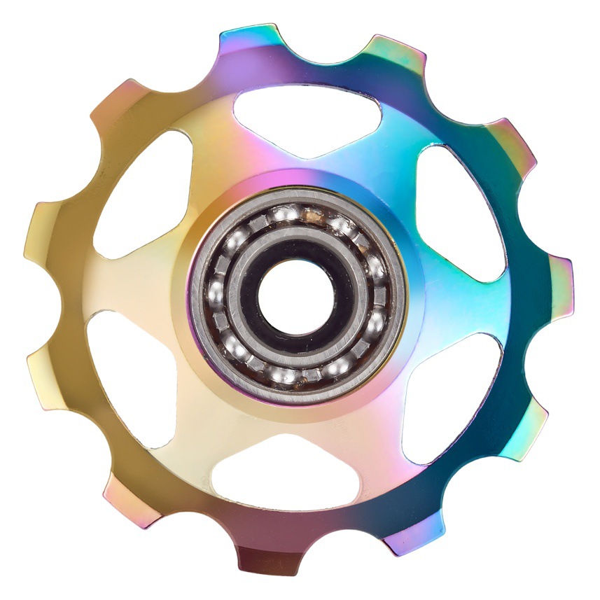 VXM mountain bike road bike 11T 13T aluminum alloy rear drawing metal bearing peilin guide wheel guide wheel
