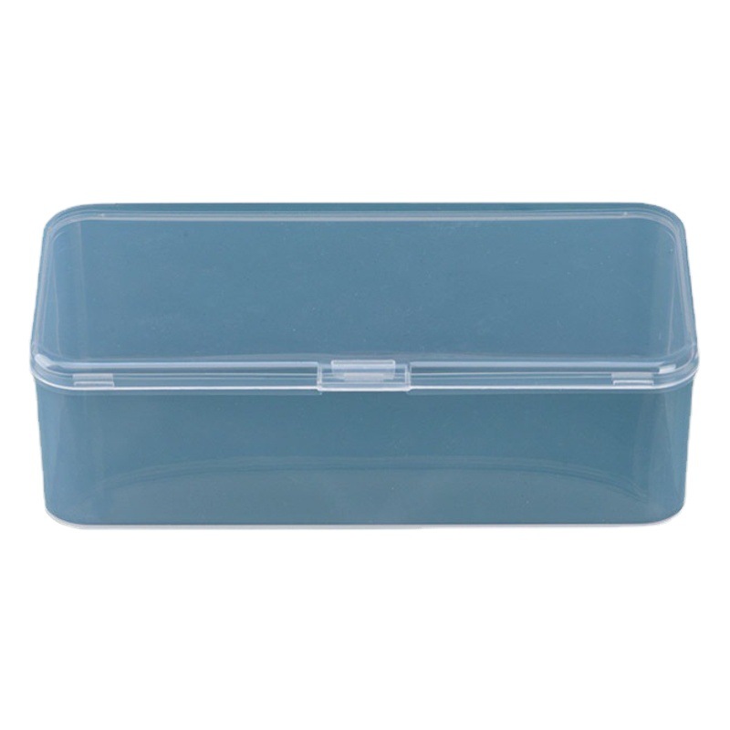 Long packing box pp transparent plastic storage box parts original rectangular plastic box small size box