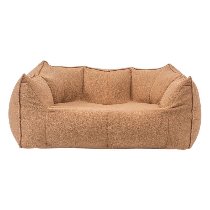 Teddy Fur Bean Bag Cover Bean Bag Sofa Cover Sofa Jacket Removable and Washable Liner Cover Bean Bag Cover Storage