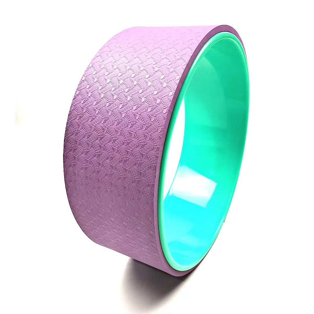 Picture of Upgraded 3D Floating EVA Yoga Wheel Back Curved Beauty Back Artifact Massage Roller Yoga Fitness Supplies