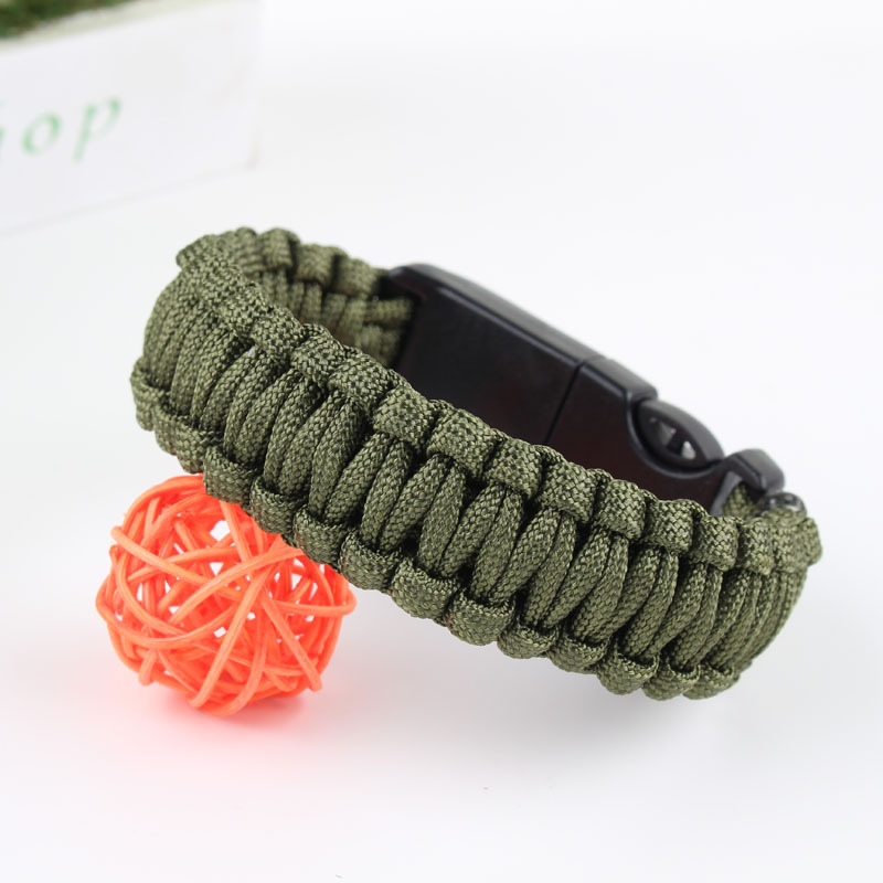 Picture of Umbrella rope bracelet survival bracelet multifunctional five-in-one multifunctional outdoor umbrella rope camping adventure Seven-core life rope