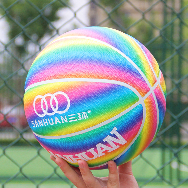 Picture of Three-ring star basketball to send boys boyfriend Tanabata Valentine's Day birthday gift box No.7 pu basketball wholesale