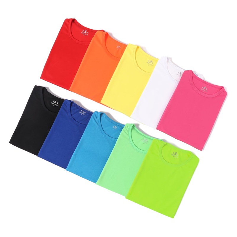 T-Shirt Custom logo Crewneck Work Clothes Printing Quick-drying Short-sleeved Advertising Shirt Marathon Group Clothes Top