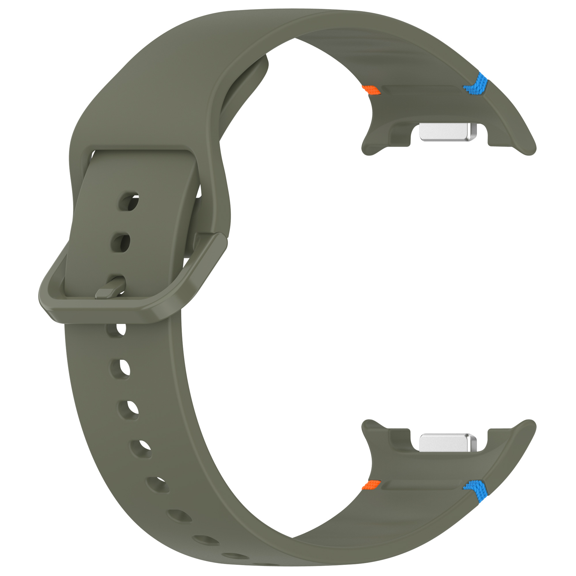 Picture of The new product is suitable for Samsung Watch8 stitched silicone strap Galaxy 8 classic official wristband of the same style