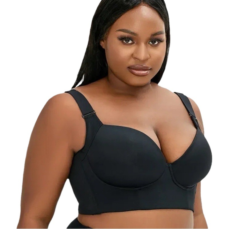 shein AliExpress foreign trade popular women's adjustable breast collection anti-sagging underwear top support correction push up bra