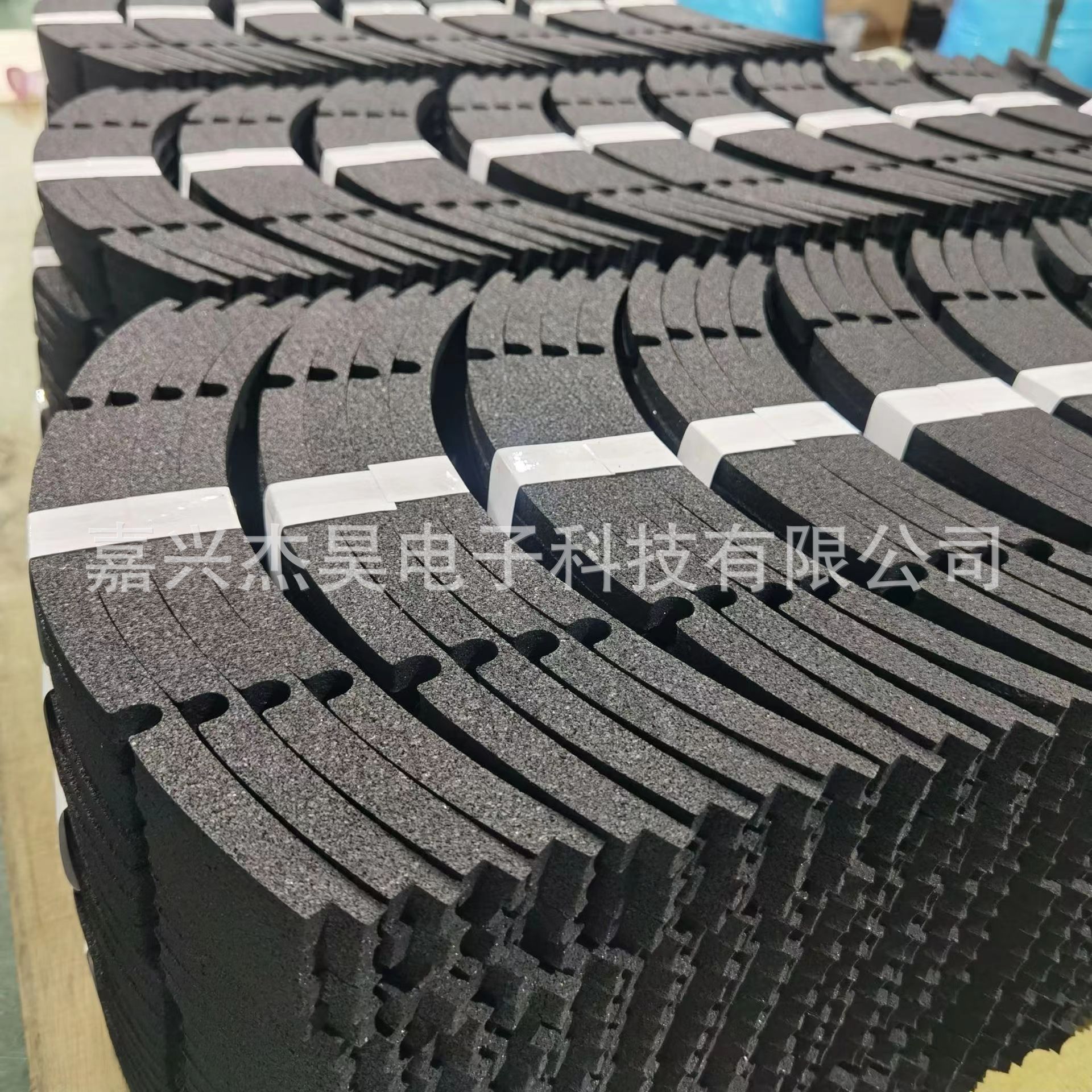 Zhejiang Manufacturer Speaker Edge Rubber Shock-Absorbing Sealing Pad Edge Anti-Vibration Soundproofing Disc Rack Gasket Silicone Rubber