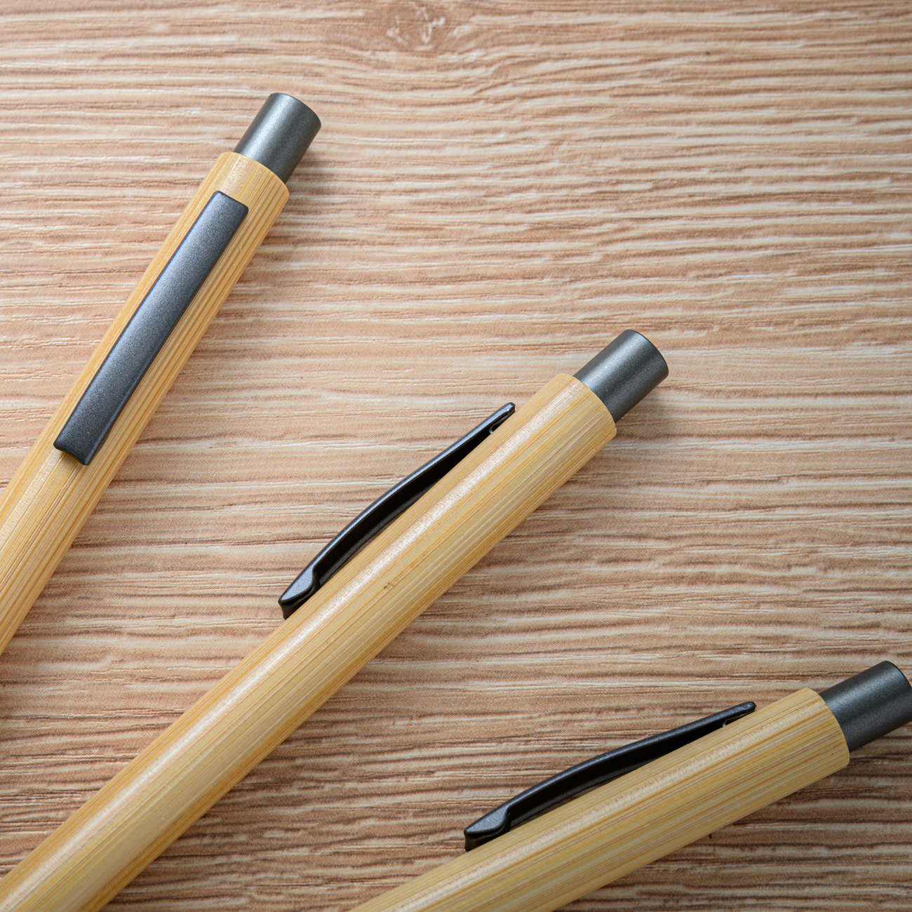 Picture of Spot bamboo pen wholesale bamboo wood material advertising ballpoint pen printable logo gift Pen Press bamboo pen