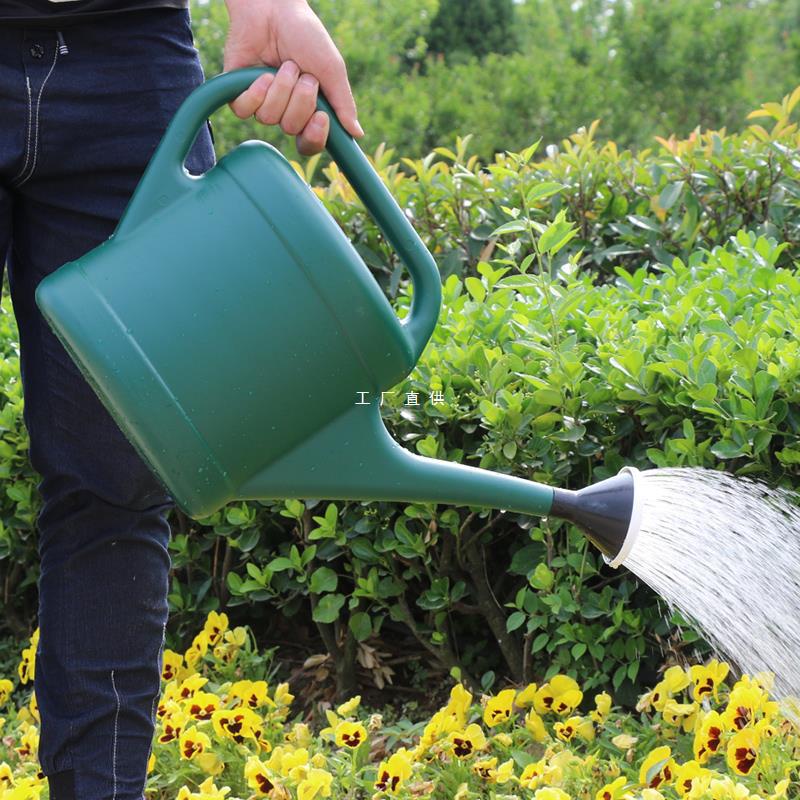 Export Plastic Large Sprinkler Watering Pot Watering Pot Household Watering Pot Long Mouth Gardening Watering Pot Small Shower