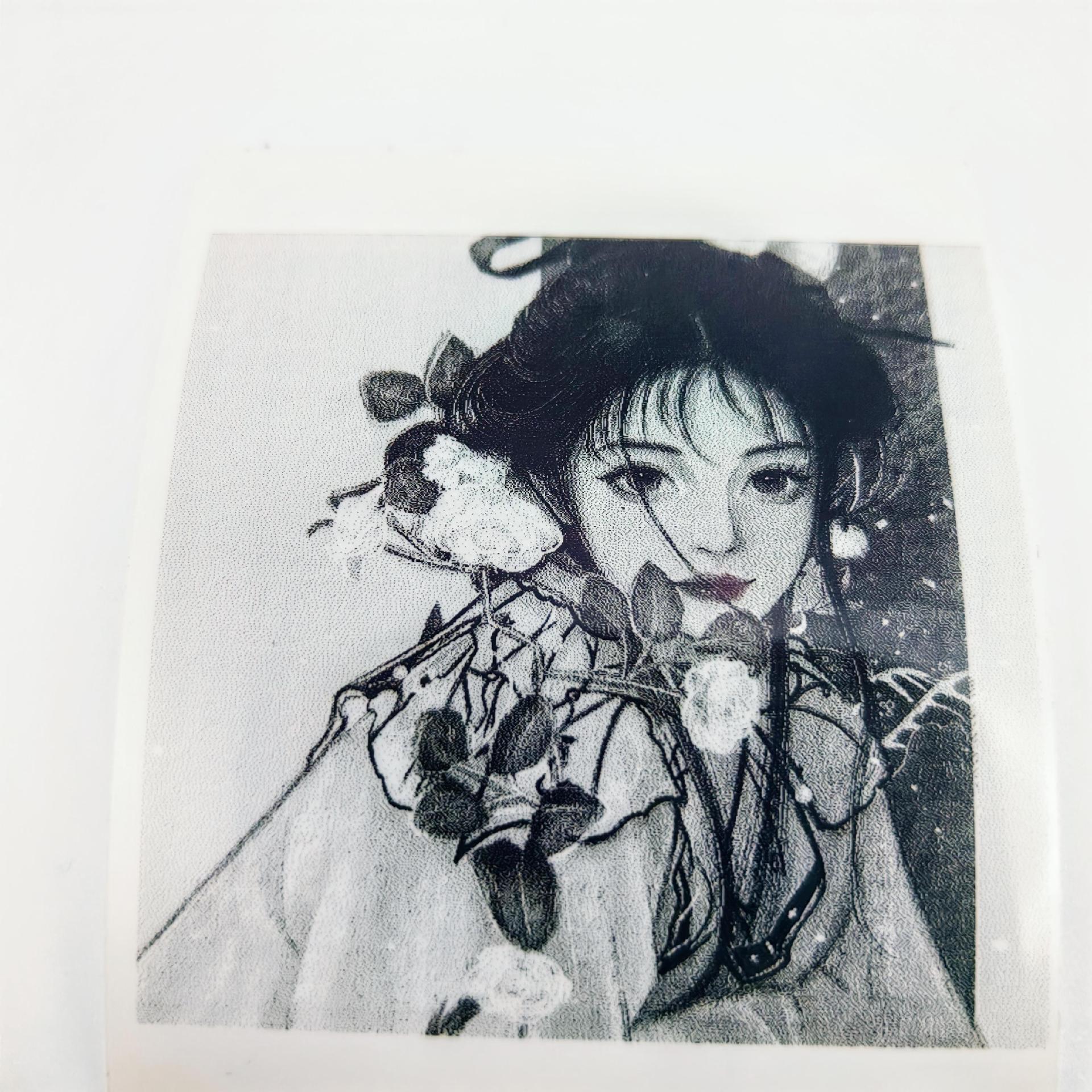 Picture of paperang meow meow machine paper thermal printing paper film foto photo film printing 20 years long-lasting photo paper