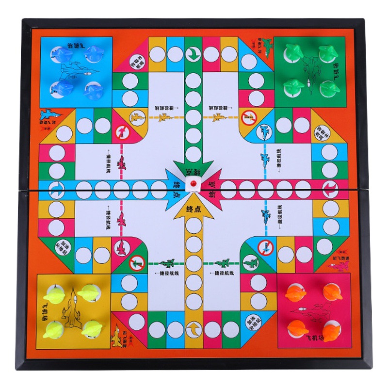 Magnetic Flying Chess Portable Foldable Game Chess Primary School Children's Educational Board Game Toys Wholesale