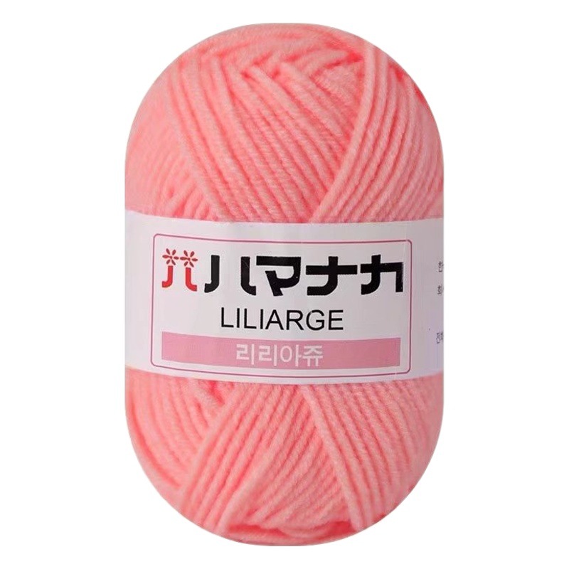 4 strands of milk cotton thread doll thread Korean baby baby wool Crochet thread hand knitting thread wholesale