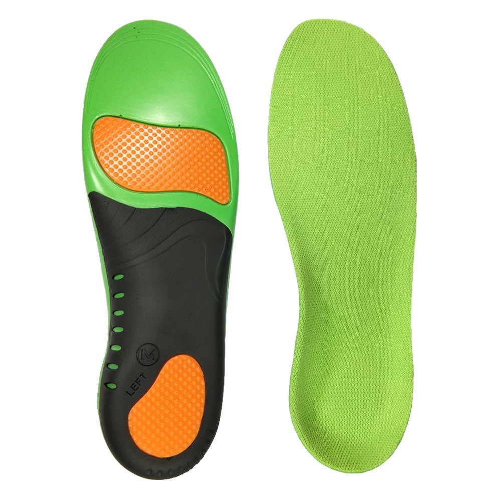 Cross-border hot sale PU flat foot corrective insoles for men and women arch support orthopedic insoles corrective foot arch support sheet