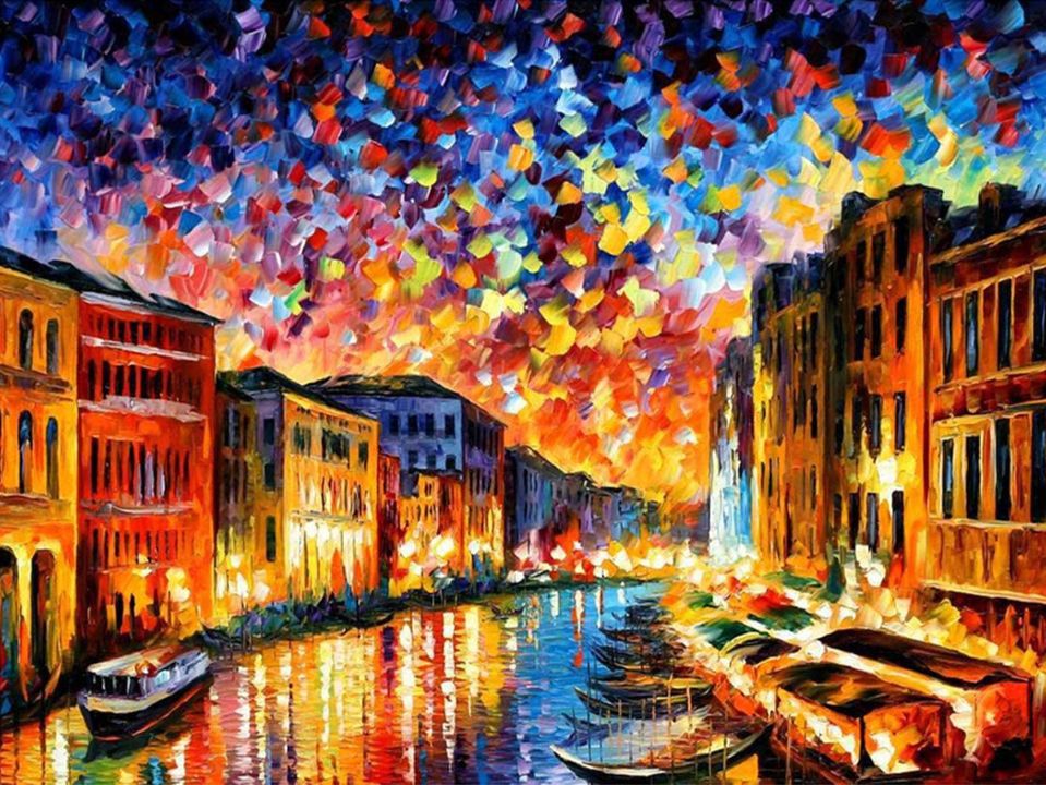 Picture of Genuine goods diy Diamond painting decoration forest cabin scenery Eiffel Tower couple romantic road with you