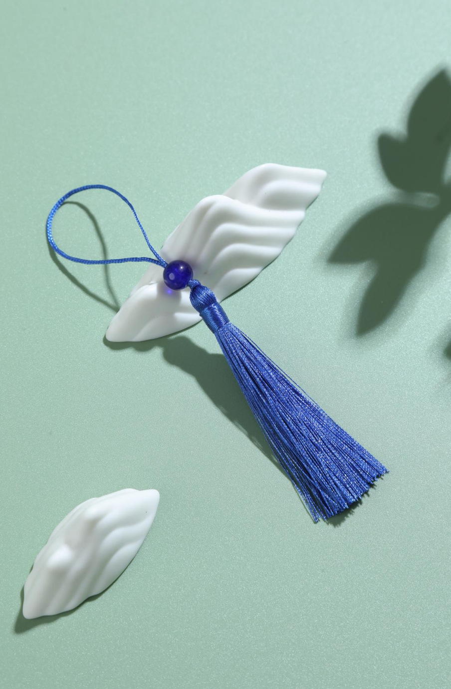 Picture of Tassel small hanging spike 7cm beaded antique retro bookmark spike decorative pendant accessories pendant pendant wholesale