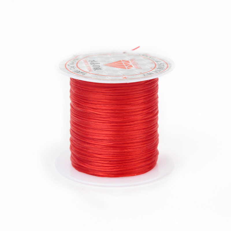 Picture of Flat elastic string bracelet rope spandex crystal line hand-worn beads bracelet accessories material manufacturers