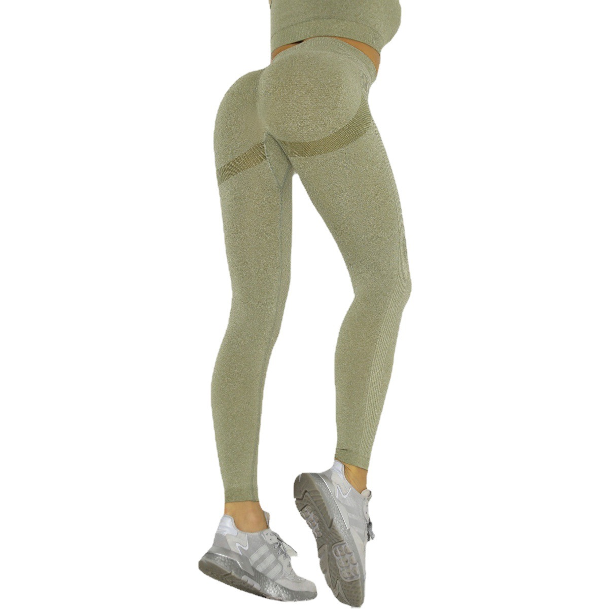 Internet Celebrant European and American Seamless Yoga Suit Hip Moisture-wicking Yoga Pants Sports Fitness Pants Sexy Hip Leggings