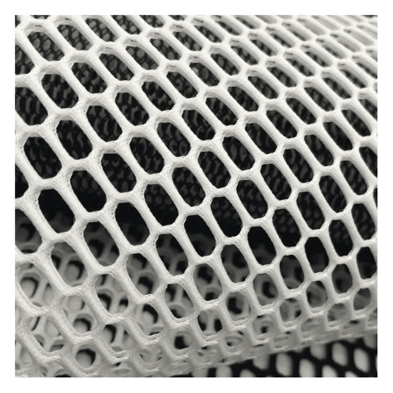 2062 sandwich mesh fashion satchel shoes clothing fabric large hole double-sided hexagonal mesh sandwich mesh cloth