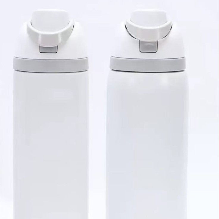 Picture of Cross-Border Double-Drink Lid Stainless Steel Thermos Cup for Men and Women, Outdoor Sports Fruit Cup 304 Stainless Steel Thermos Cup