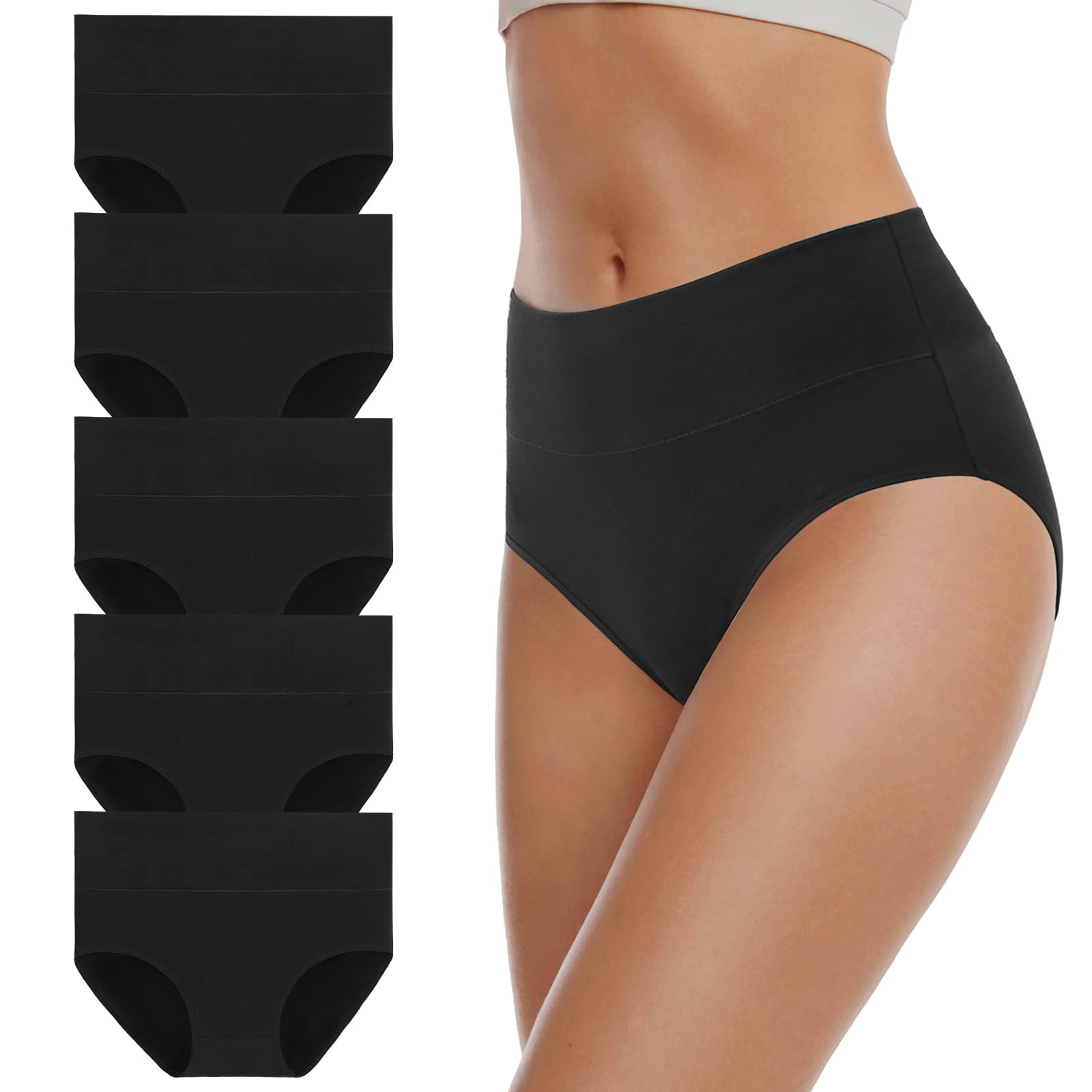 European size plus size women's cotton underwear cross-border hot sale High waist women's underwear plus size briefs can be modified