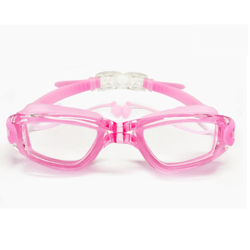Picture of Swimming Goggles Wholesale Waterproof Anti-fog HD Flat Light Myopia Adult Swimming Glasses Large Frame Swimming Goggles