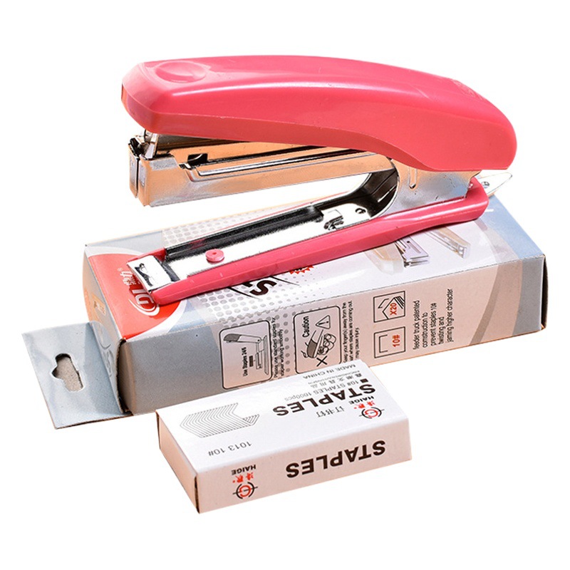 Labor-saving stapler office supplies stationery stapler mini stapler 10 small large stapler stapler