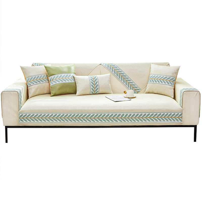 Picture of Ice Silk Sofa Cushion Summer Mat Cushion Non-Slip Leather Sofa Cover New 2025 Cold Cooling Mat Cover Cloth Towel