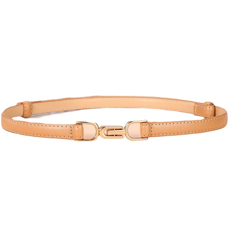 Accessories Belt for Women, Thin Decorative Dress Belt, Simple Korean Style Women's Belt, Suitable for Dresses, Student Belt, Adjustable Stretch Belt