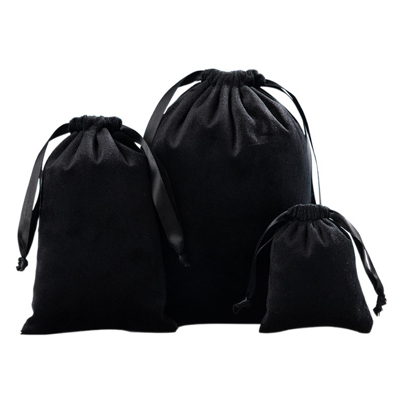 Velvet Drawstring Pocket Soft and Comfortable Velvet Bag Lisi Velvet Bag Factory Wholesale Flannel Jewelry Packaging