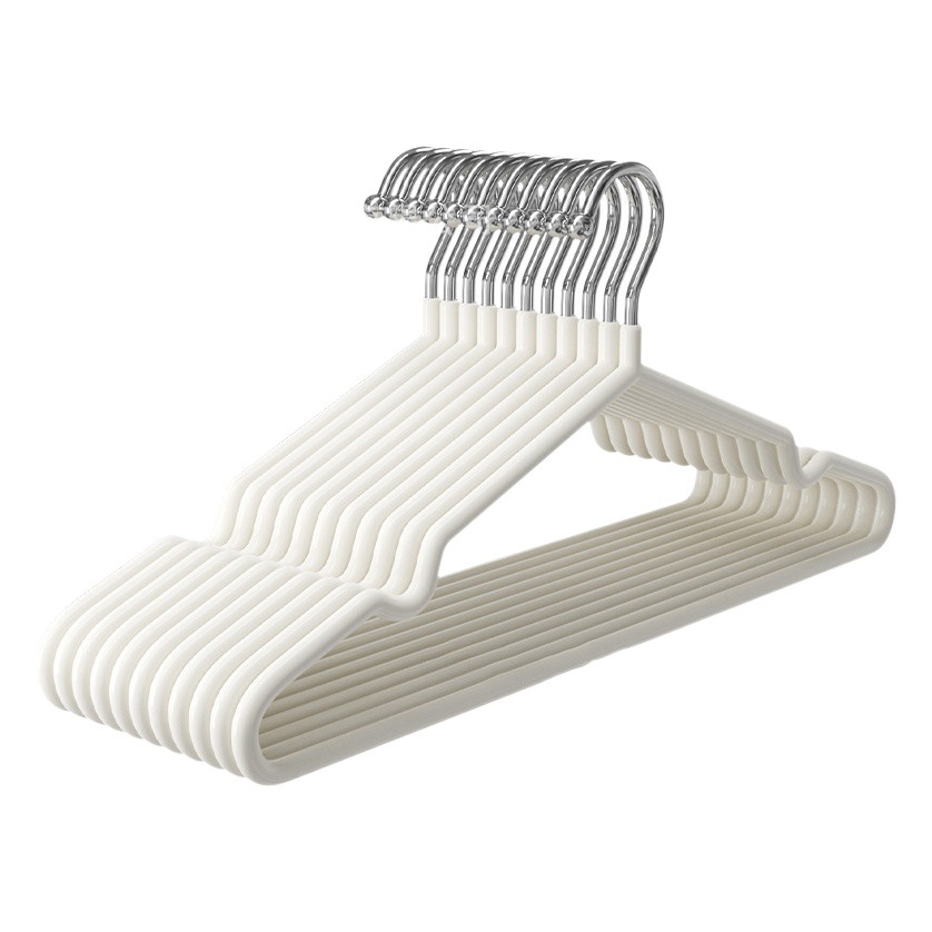 Thickened non-slip seamless household clothes hanger for student dormitory anti-shoulder corner clothes hanger
