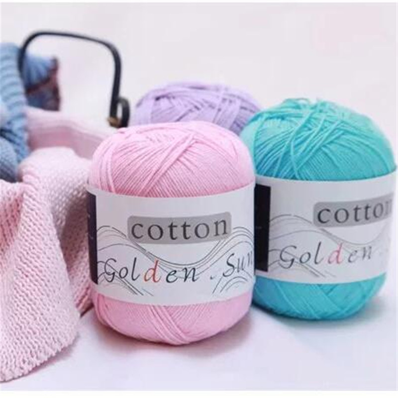 cotton children's cotton thread milk cotton baby wool hand-knitted fine cotton thread Children Baby wool wholesale