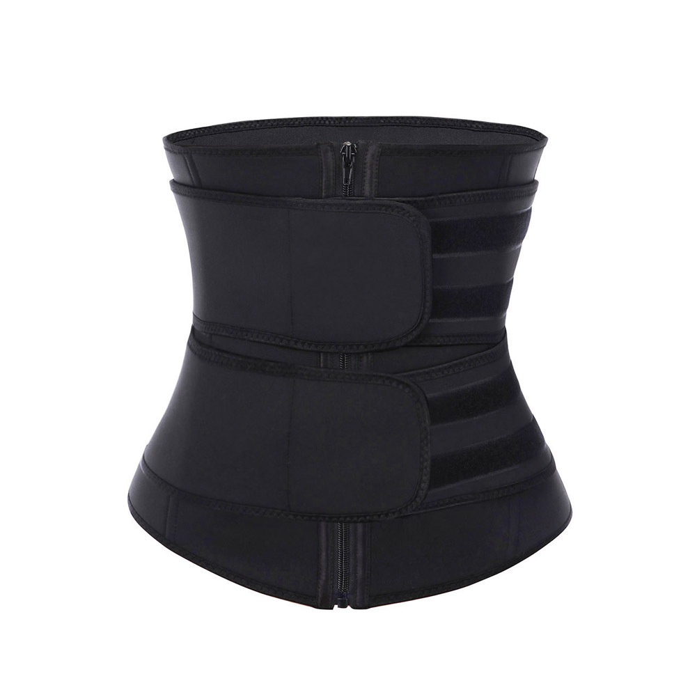 Cross-border Amazon source new women's neoprene corset women's double belt reinforced sports belly belt