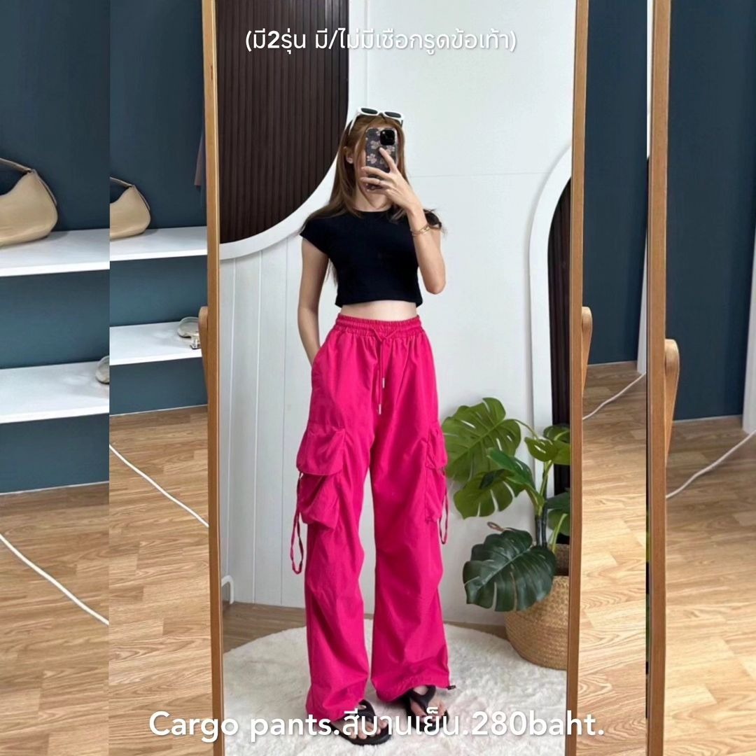 Picture of American Retro Quick-Drying Overalls for Women in Summer High-Waisted Straight Wide-Leg Ribbon Loose Casual Floor-Length Trousers Trend