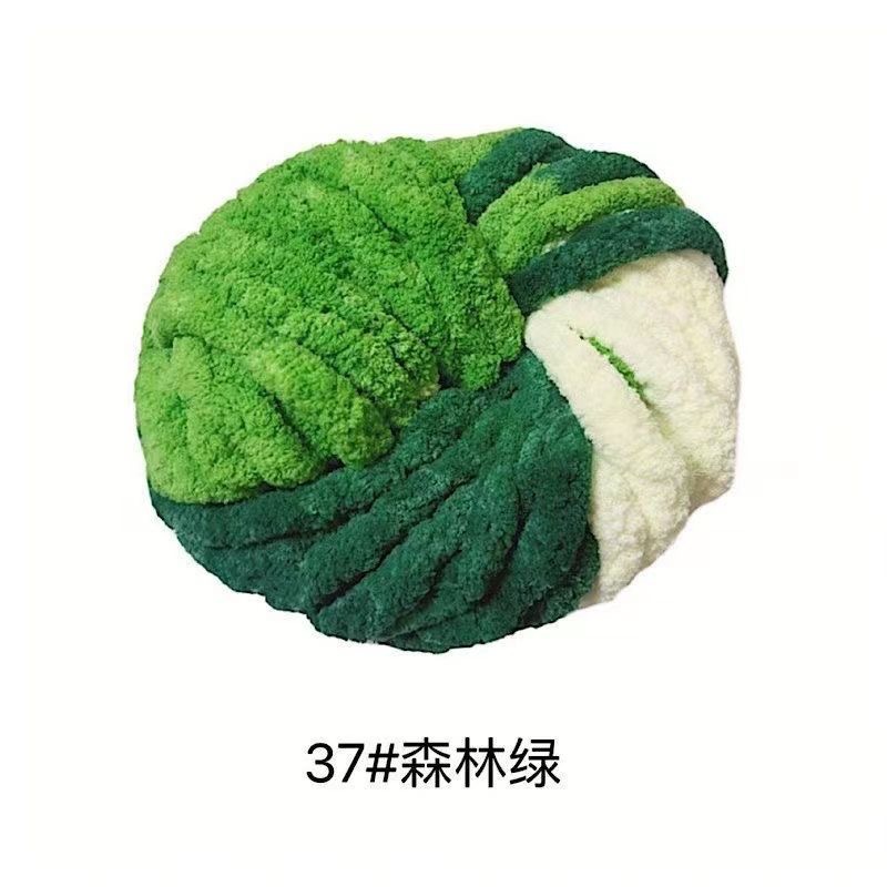 Picture of Extra Thick Ice Stick Cat Tail Thread Wholesale Sausage Wool Handmade DIY Cushion Blanket Cat Nest Big Tree Sweater Decoration