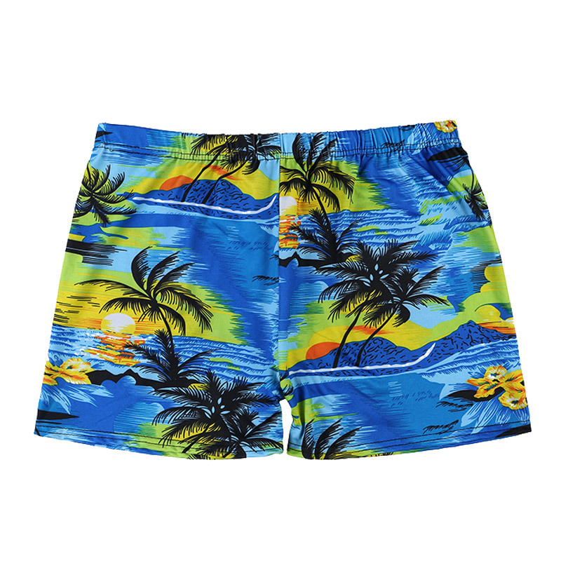 Picture of Adult Men's Swimming Trunks Comfortable Corner Shorts Plus Large Size Quick-drying Swimming Equipment Men's Swimsuit Swimming Trunks