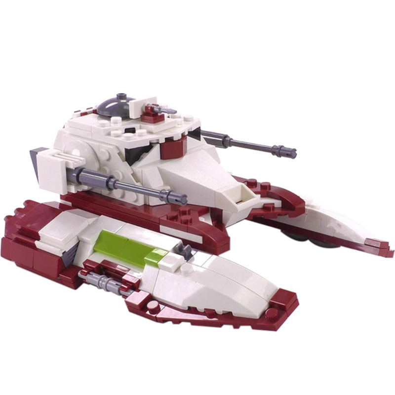 Picture of Compatible with Lego MOC-18145 puzzle assembled Star Wars series building blocks Republic battle tank TX-130T