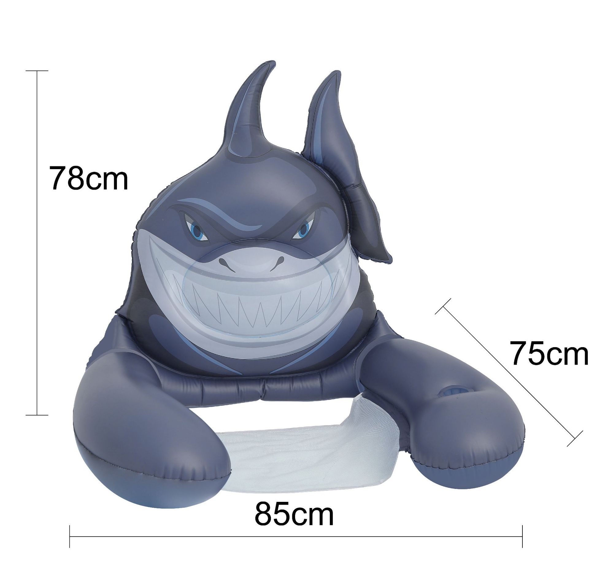 Picture of Factory in stock Swimming Pool Inflatable Floating Row Foldable Striped Floating Bed Water Amusement Hammock Single Recliner Floating Row