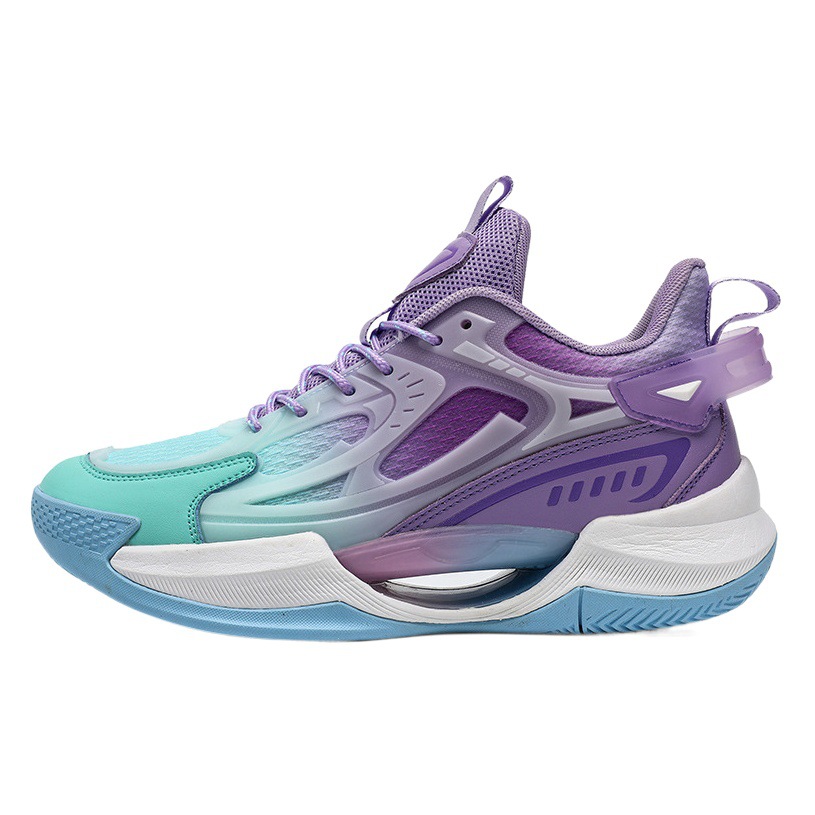 Luminous basketball shoes sneaker men's new breathable Youth Student shock absorption combat low-top casual shoes men's fashion shoes