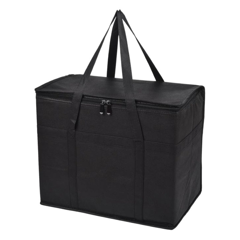 Picture of Cross-border in stock Supply Non-woven Insulation Aluminum Foil Takeaway Insulation Bag Large Folding Insulation Bag Storage Bag
