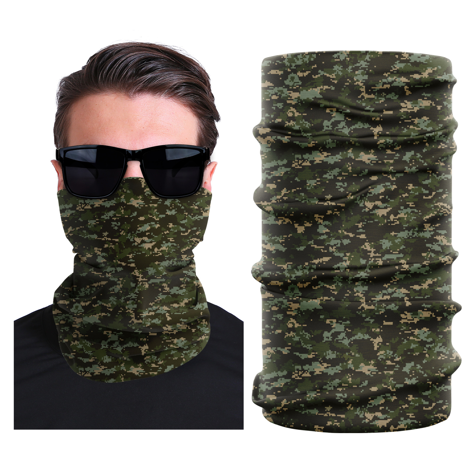Picture of Xunhui magic scarf outdoor scarf mountaineering riding scarf high elastic seamless Ice Silk face towel cross-border bandana