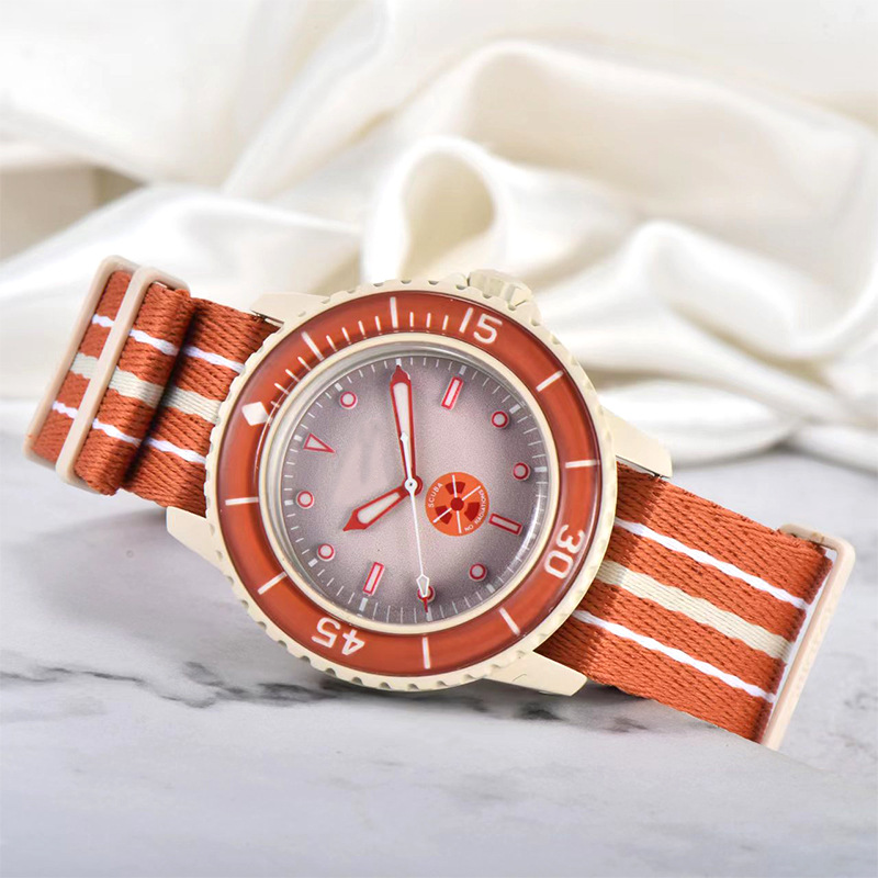 Picture of 2025 New Fashion Sports Ceramic Back Transparent Bottom Baojia Customized Quartz Watch Manufacturer Wholesale