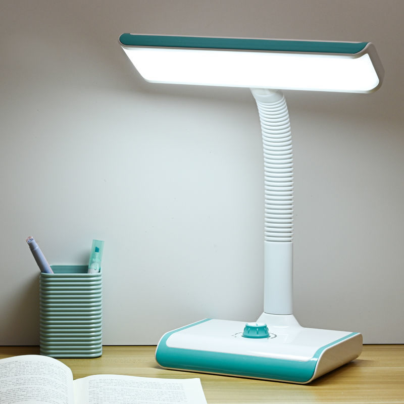 Super bright charging plug-in desk lamp eye protection learning dormitory student writing children reading creative bedroom bedside lamp